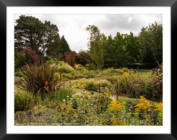 Chichester Bishops Palace Gardens Framed Mounted Print by Mark Ward