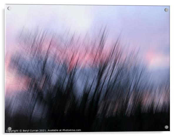 Sunset Serenade Acrylic by Beryl Curran