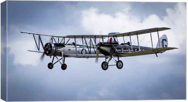 Avro Tutor & De Havilland DH.51 Canvas Print by J Biggadike