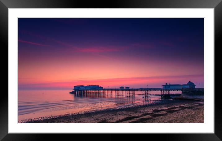 Cromer pier, sunrise Framed Mounted Print by Bill Allsopp