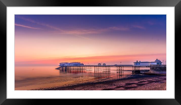 Cromer pier at sunrise Framed Mounted Print by Bill Allsopp
