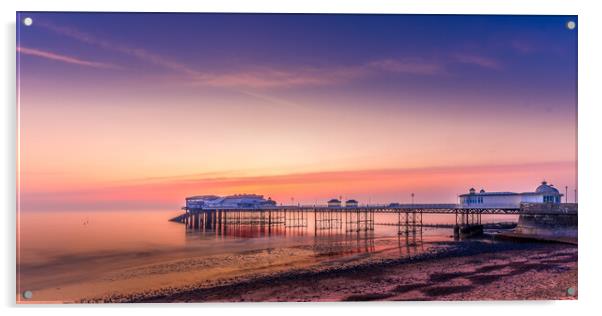 Cromer pier at sunrise Acrylic by Bill Allsopp