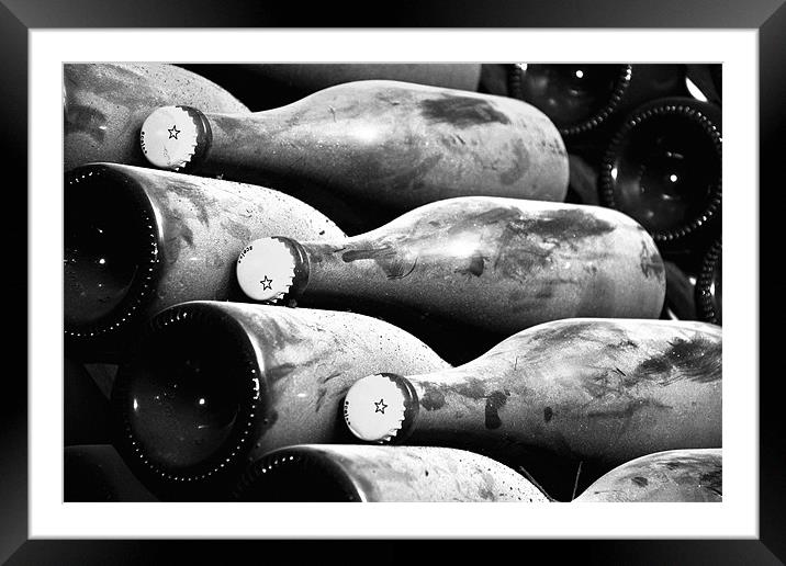 Bottles Framed Mounted Print by Radovan Chrenko