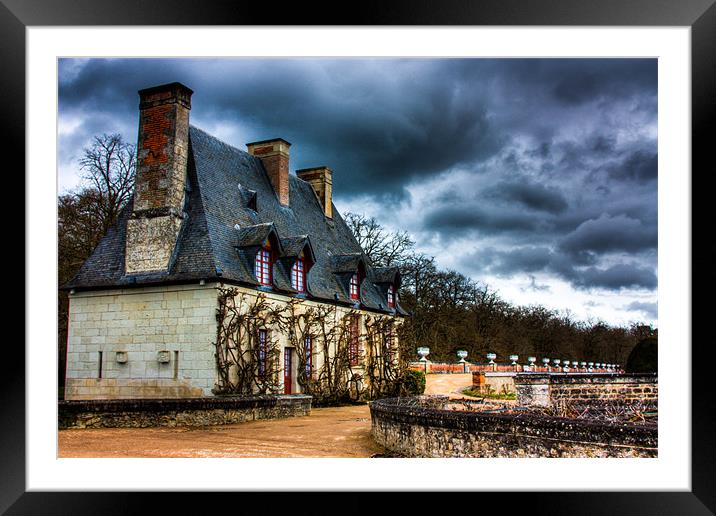 Chenencou, Loire Valley, France Framed Mounted Print by Weng Tan