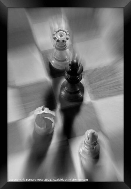Checkmate Framed Print by Bernard Rose Photography