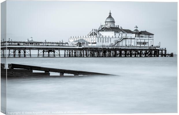 Eastbourne Pier Canvas Print by Dave Angood