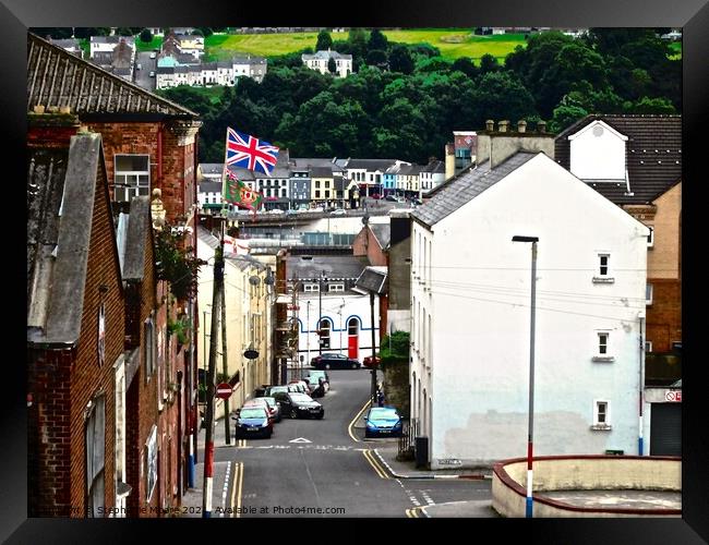 Another view of  Bogside Framed Print by Stephanie Moore