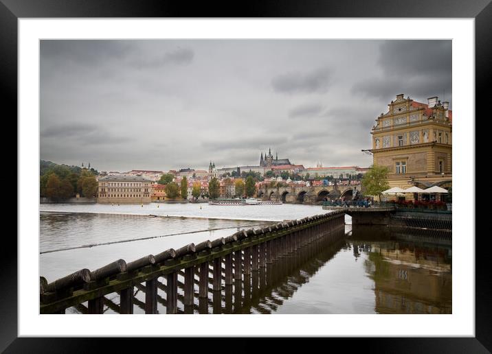 Prague Framed Mounted Print by chris smith
