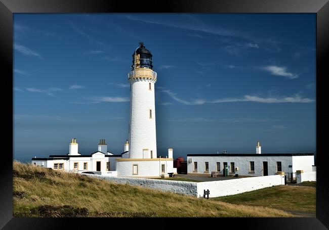Mull of Galloway lighthouse, Drummore , Scotland Framed Print by Peter Wiseman