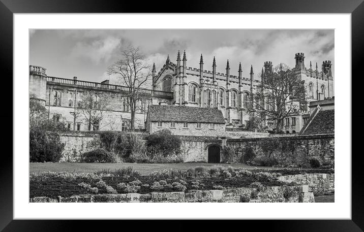 Christ church Meadows Oxford Framed Mounted Print by mary spiteri