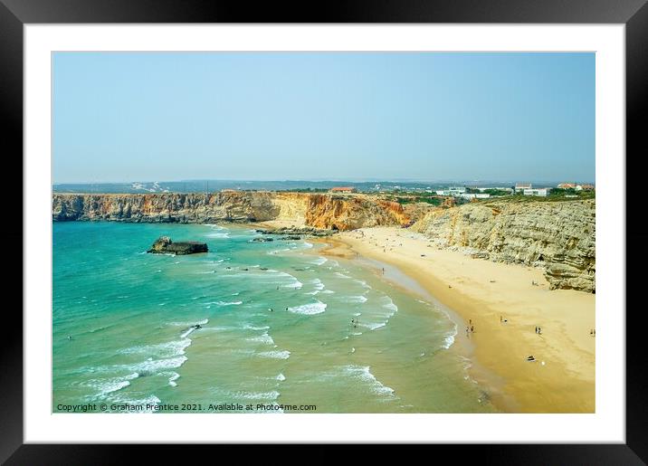 Algarve Beach Framed Mounted Print by Graham Prentice