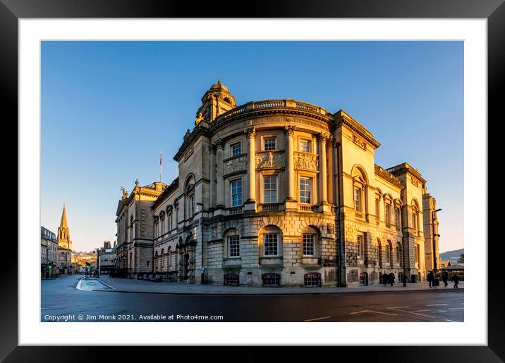  The Guildhall, Bath Framed Mounted Print by Jim Monk
