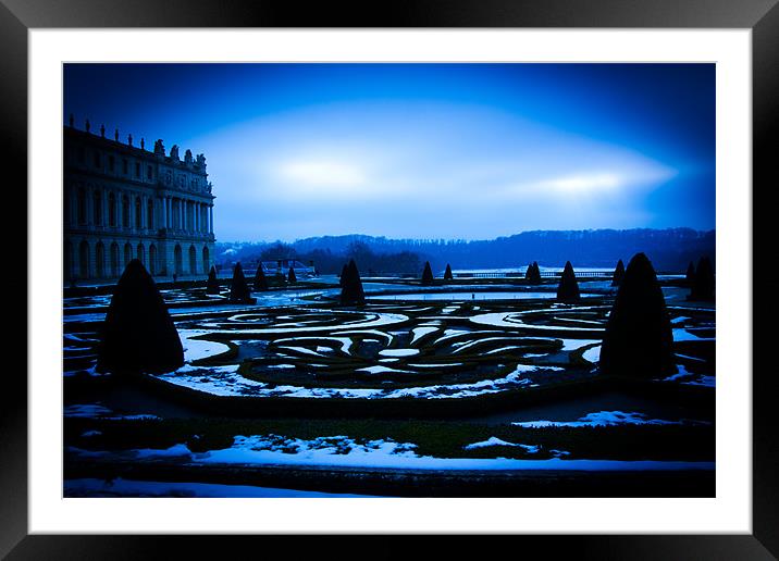 Chateau de Versailles, France Framed Mounted Print by Weng Tan