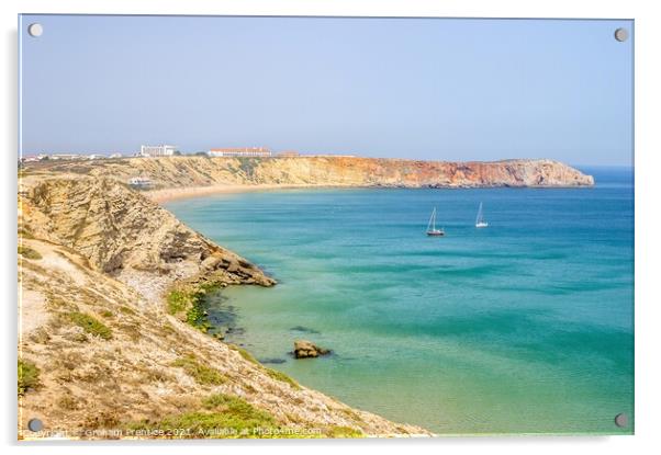 Algarve Coastline Acrylic by Graham Prentice