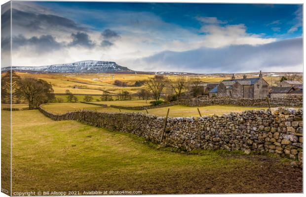 Pen-Y-Ghent Canvas Print by Bill Allsopp