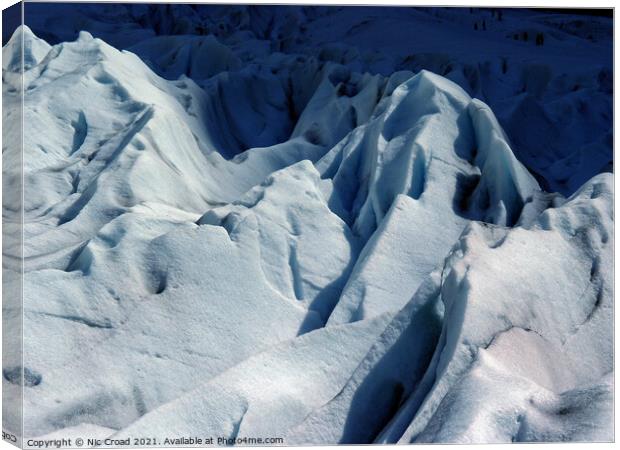 Briksdal Glacier, Norway Canvas Print by Nic Croad