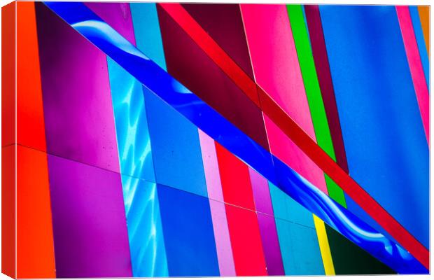 Stained glass close up Canvas Print by Jason Wells