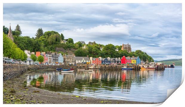 Tobermory Harbour Print by David Semmens