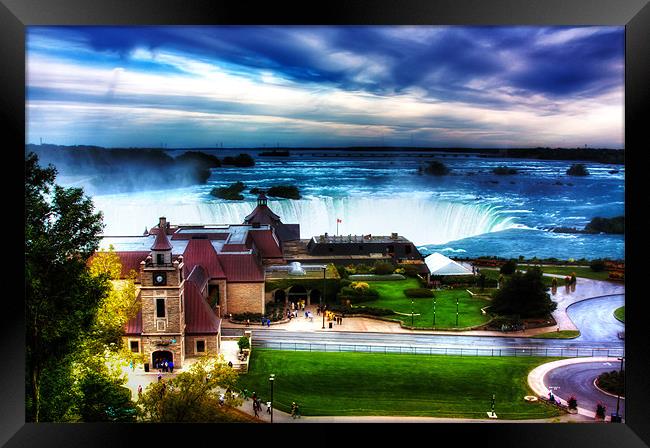 Niagara Falls, Ontario, Canada Framed Print by Weng Tan