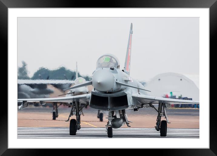 Royal Air Force Typhoon FGR.4 Framed Mounted Print by Jason Wells