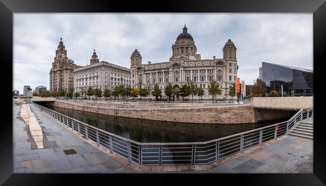 Three Graces panorama Framed Print by Jason Wells