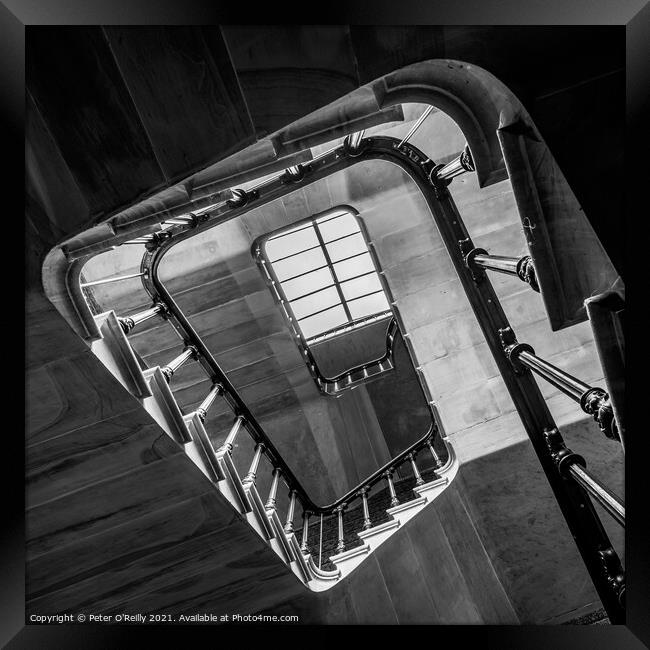 Stairway #1 Framed Print by Peter O'Reilly