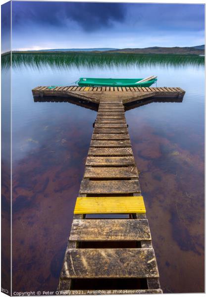 Jetty Canvas Print by Peter O'Reilly