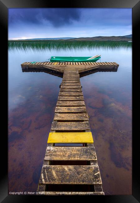 Jetty Framed Print by Peter O'Reilly