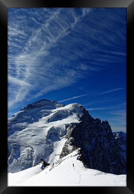 The Barre des Ecrins in the French Alps Framed Print by Colin Woods