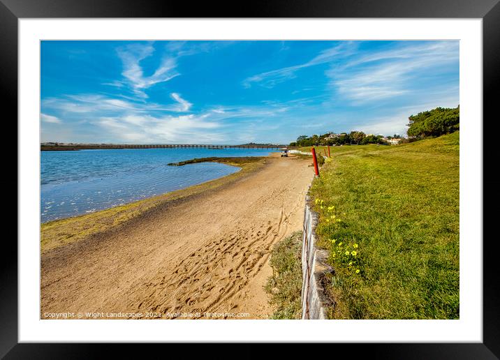 Quinta do Lago Ria Formosa Framed Mounted Print by Wight Landscapes