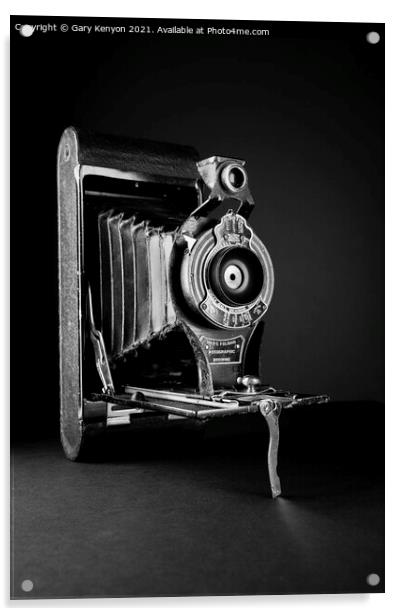 Vintage Kodak Camera - Still Life Acrylic by Gary A Kenyon