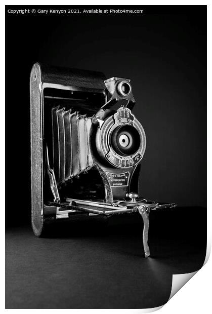Vintage Kodak Camera - Still Life Print by Gary A Kenyon