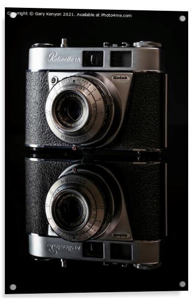Kodak Camera Reflections Acrylic by Gary A Kenyon