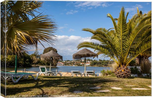 Quinta do Lago Resort Canvas Print by Wight Landscapes