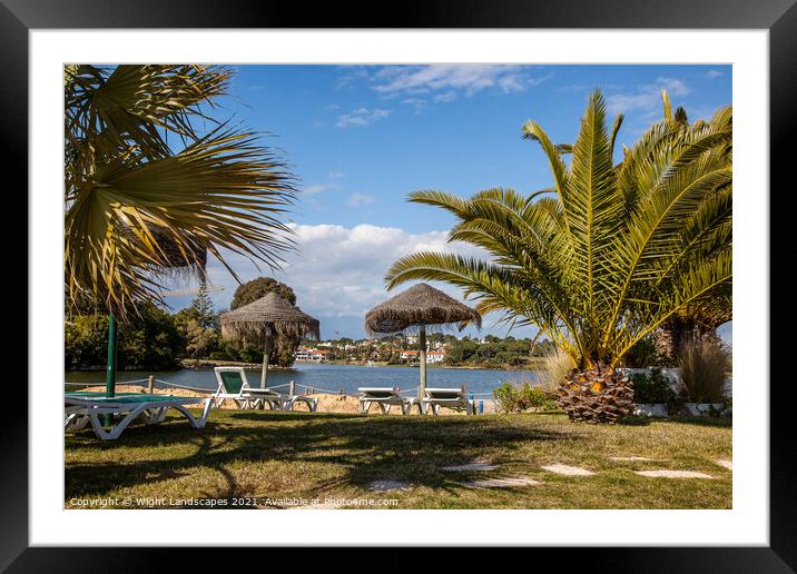 Quinta do Lago Resort Framed Mounted Print by Wight Landscapes