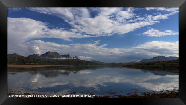 Kyle of Tongue and Ben Loyal, Tongue, Sutherland Framed Print by Geraint Tellem ARPS