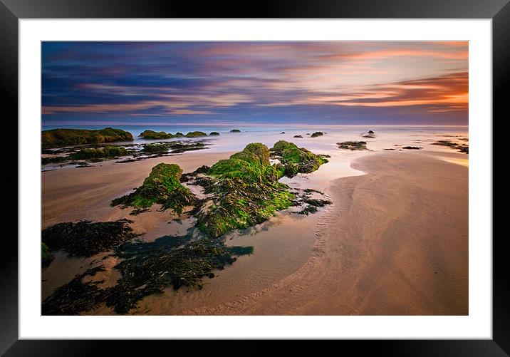 Tidal Moods Framed Mounted Print by Mark Robson