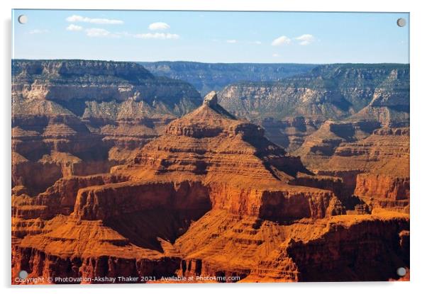 A Grand Canyon in Arizona  Acrylic by PhotOvation-Akshay Thaker