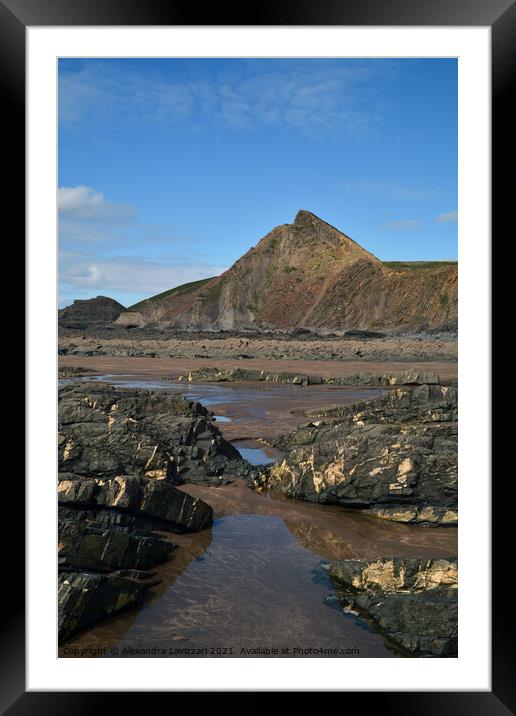 St. Catherine's Tor Framed Mounted Print by Alexandra Lavizzari