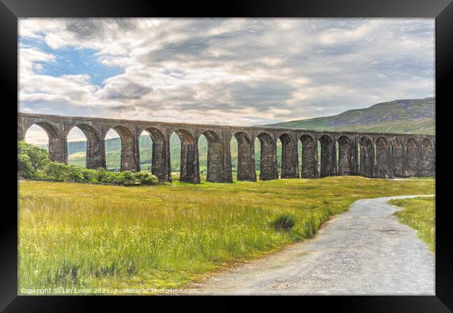 Ribblehead Viaduct Framed Print by Ian Lewis