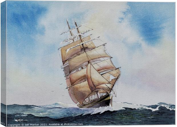 Voyage of discovery Canvas Print by Ian Merton
