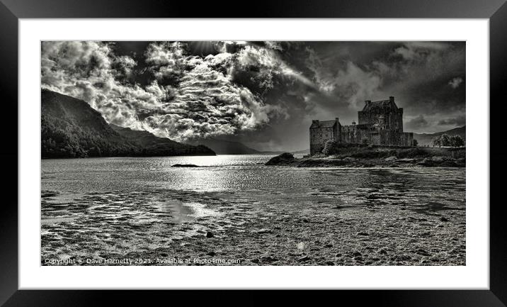 Eilean Donan Castle,Scotland Framed Mounted Print by Dave Harnetty