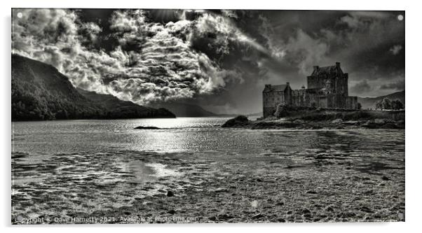Eilean Donan Castle,Scotland Acrylic by Dave Harnetty