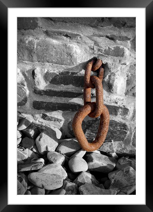 Iron and Stone Framed Mounted Print by graham young