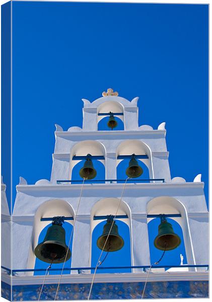 The Bells Canvas Print by Mark Robson