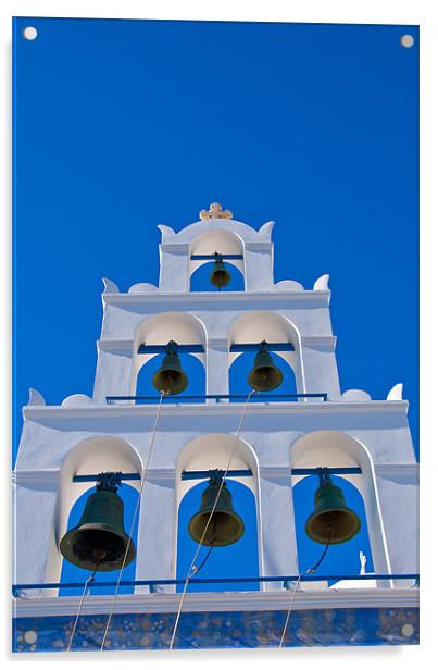 The Bells Acrylic by Mark Robson