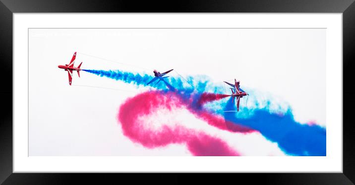Close Call Framed Mounted Print by Peter Lennon