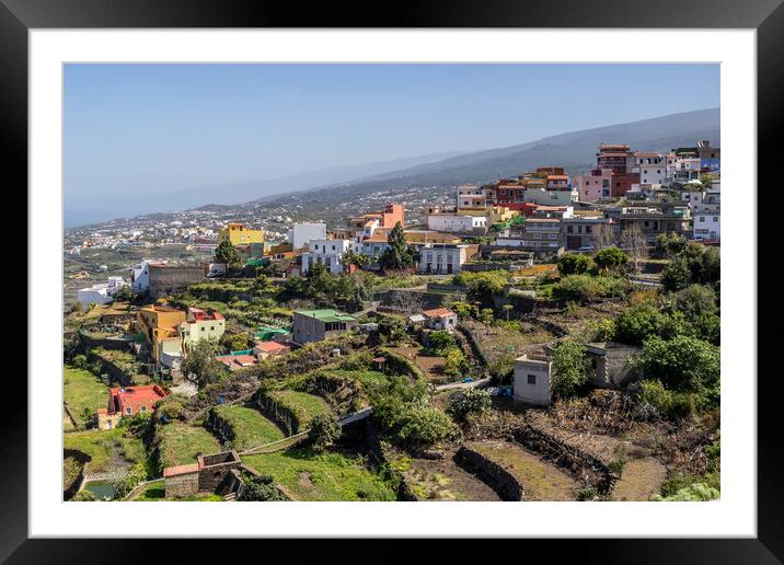 Tenerife Framed Mounted Print by chris smith