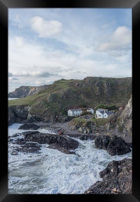 Kynance Cove Framed Print by Graham Custance