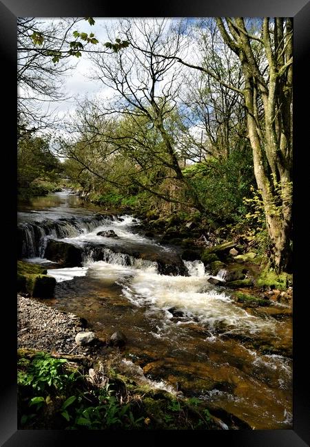 The River at Caldbeck, the Lake District, Cumbria Framed Print by Peter Wiseman